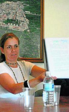Belén Jarillo, alcaldesa pedánea de San Martín del Tesorillo.