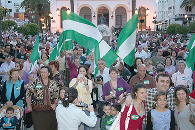 Concentración por la Independencia de San Pedro Alcántara