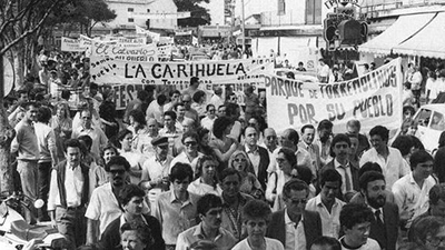 Manifestación pro municipio de Torremolinos